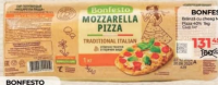 Bonfesto Brânză cu cheag Mozzarella Pizza 40% 1kg