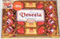 Sorini Bomboane de ciocolată VENEZIA Media 190g