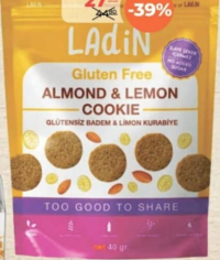 Ladin Biscuiti fara gluten migdale și lămâie 40g