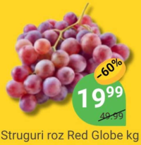 Struguri roz Red Globe kg