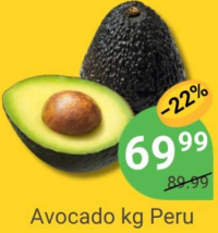 Avocado kg Peru