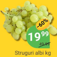 Struguri albi kg