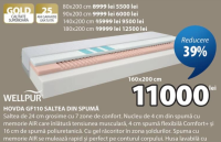 WELLPUR HOVDA GF110 Пенный матрас 160x200 см