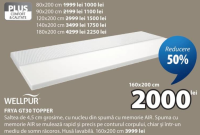WELLPUR FRYA GT30 Топпер 160x200 см