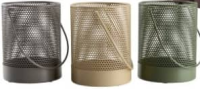 VIBE FELINAR Oțel vopsit electrostatic, perforat. Ø8 x H10 cm