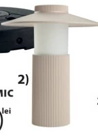 SVANE VEIOZA Ø21 x H25 cm