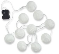 ISFUGL INSTALAȚIE lumini exterior 315cm 10 LED albă