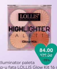 Lollis Glow Kit Iluminator paleta p-u fata 16 g