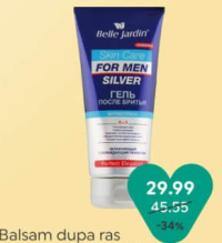 BELLE JARDIN For Men SILVER Balsam dupa ras 200 ml
