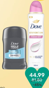 Dove Deo in sortiment