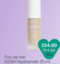 Gosh Hydramatt Fon de ten 30 ml