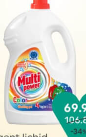 Multipower Detergent lichid Color 4 L