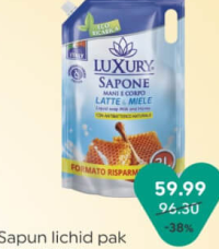 Luxury Sapone Sapun lichid pak 2 L