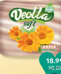 Veolla Hirtie igienica extra Soft 2-str 4 buc