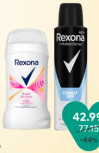 Rexona Deo in sortiment