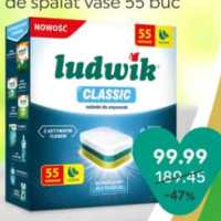 Ludwik Pastile pentru mașina de spălat vase 55 buc