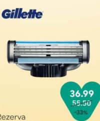 GILLETTE Mach3 Rezerva 1 buc