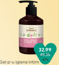 Green Pharmacy Gel p-u igiena intim 370 ml