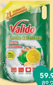 Valido Gel pentru spălat vase 2 L