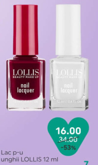 Lollis Lac p-u unghii 12 ml