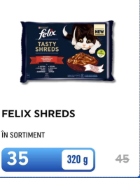 Felix Shreds în sortiment 320g