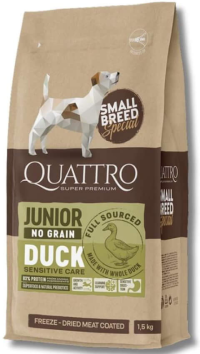 Quattro Super Premium Junior Rață / Junior 1 kg*