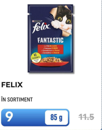 Felix în sortiment 85g