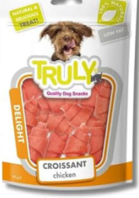 Truly Low fat Croissant cu pui 90g