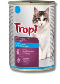 Tropi Hrană pentru pisici în sortiment 415g