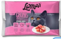 La Murr Chunks în sortiment 4x100g