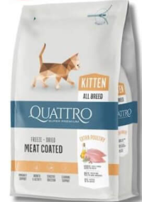 QUATTRO Super Premium Kitten Pasăre 1.5kg