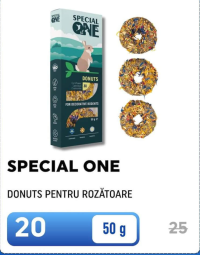 Special One Donuts Pentru Rozătoare 50g