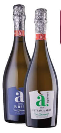 APRIORI WINE Alb Extra Brut / Fetească Albă Brut 0.75L
