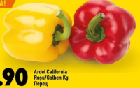 Ardei California Roșu/Galben Kg