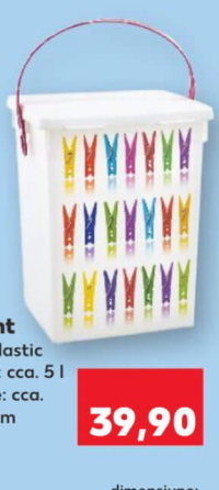 Cutie pentru detergent 5l 1 buc
