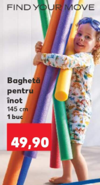 Crivit Baghetă pentru înot 145 cm 1 buc