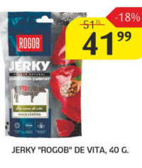 Rogob Jerky de vită 40g