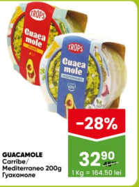Trops Guacamole Carribe/Mediterraneo 200g