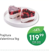 Prajitura Valentinca 1kg