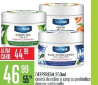 DeepFresh cremă de mâini și corp cu prebiotice diverse sortimente 250ml