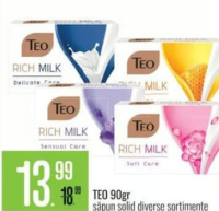 Teo 90gr săpun solid diverse sortimente