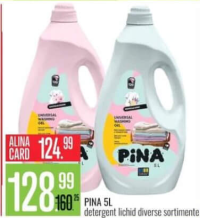 PINA Detergent lichid diverse sortimente, 5 L