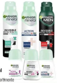 Garnier Deo 50/150ml deodorant roll/spray anti-perspirant diverse sortimente