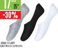 X-Man/ X-Lady tălpici diverse sortimente