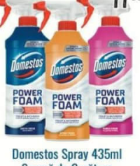 Domestos Power Foam Spray 435ml Spuma de Curatare