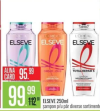 L'Oreal Elseve 250ml șampon pentru păr diverse sortimente