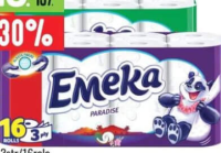 Emeka 3str/16role hârtie igienică diverse sortimente