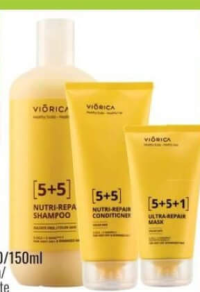 Viorica 5+5 400/200/150ml șampon p/u păr, balsam/ mască diverse sortimente