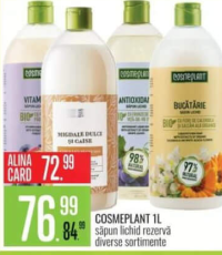 Cosmeplant 1L săpun lichid rezervă diverse sortimente
