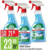 Domi Spray pentru suprafețe lucioase 500ml